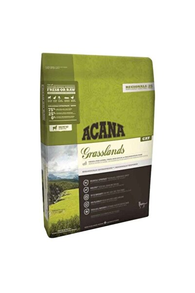 Acana Grasslands Kuzu Etli Ördekli Tahılsız Yetişkin Kedi Maması 1.8 Kg