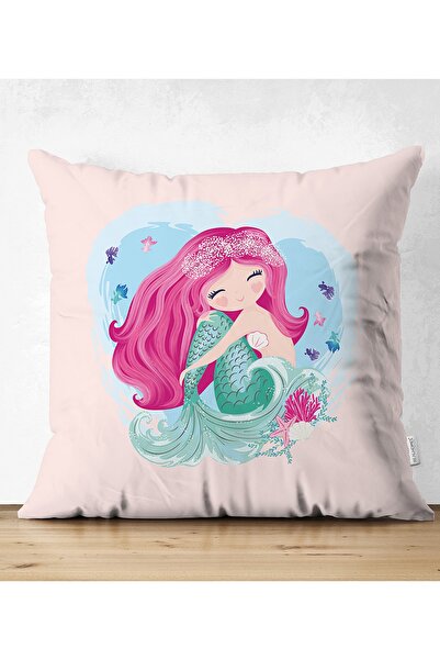 Realhomes Husă de pernă din piele de căprioară pentru cameră pentru copii, cu imprimare digitală, cu două fețe