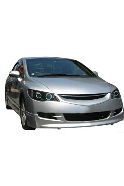 ps dizayn Honda Civic Fd6 (2006-2009) Makyajsız Ön Tampon Ek (plastik) Psol-0...