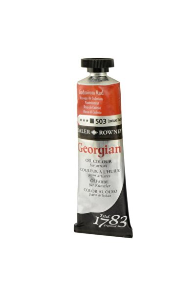 Daler Rowney Georgian Yağlı Boya 38ml - N:503 Cadmium Red