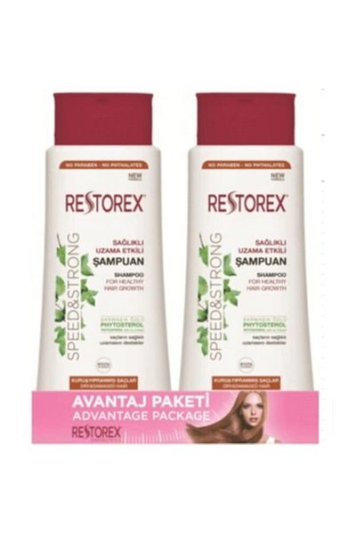 Restorex 500 Ml Ivy Extract - Dry and Damaged Hair with Healthy Growth Effect