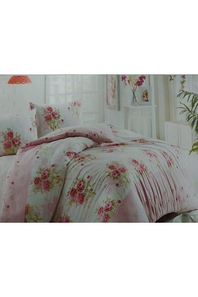 Eda Σετ Παπλωματοθήκη Διπλό Oversize Home Ranforce Μοντέλο Arya
