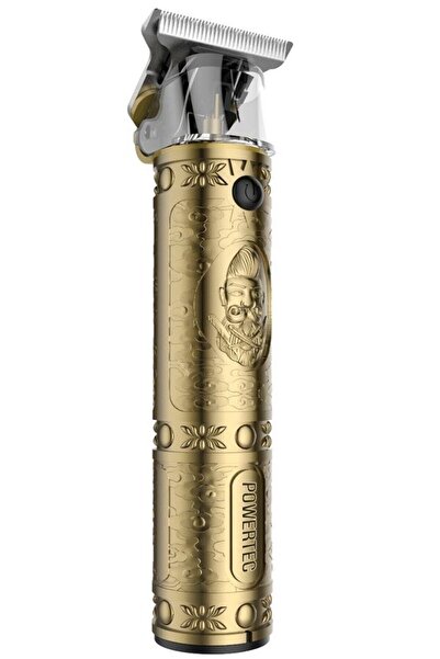 POWERTEC Tr-1818 Professional Şarjlı Kablolu-kablosuz Saç, Sakal, Ense Çizim-...