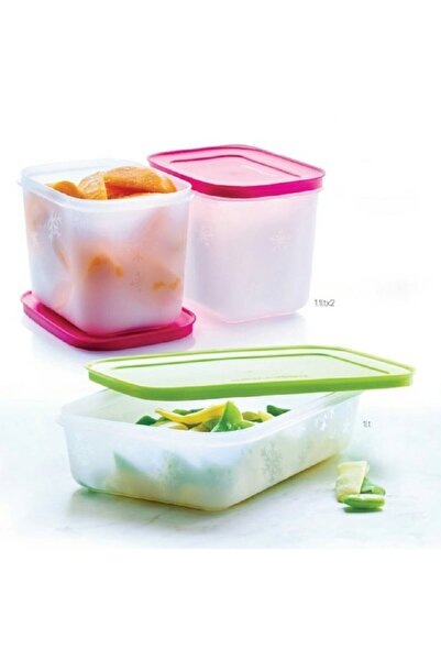 Tupperware Alaska Set ( 1.1 Lt-1 Lt ) Buzluk Saklama Kabı Hsgl
