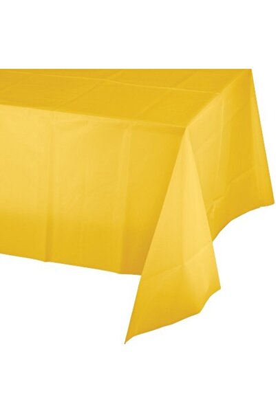 Parti Dünyası Sarı Masa Örtüsü 274 Cm X 137 Cm Ebadında