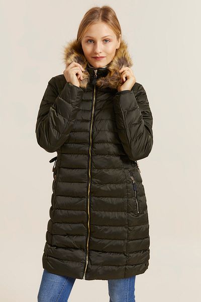 DYNAMO Mantel - Khaki - Puffer