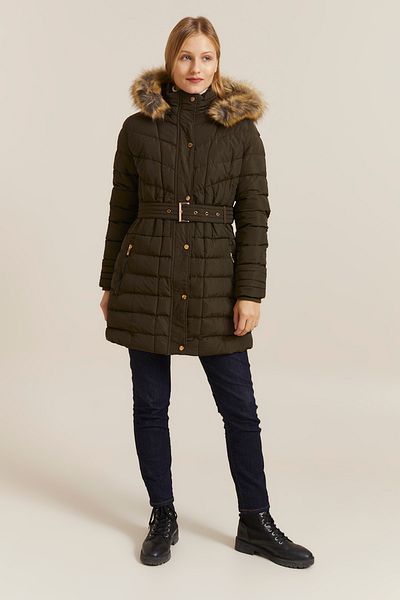 DYNAMO Plus Size Coat - Khaki - Parka