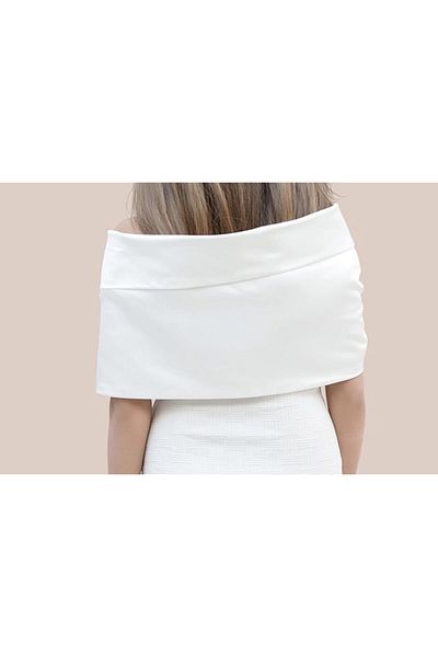 Turkuaz Satin Bolero, Satin Ethol, White Satin Ethol