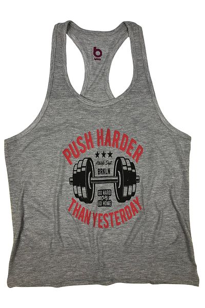 BLUU Fitness Gym Tank Top Athlete Μονό 4114