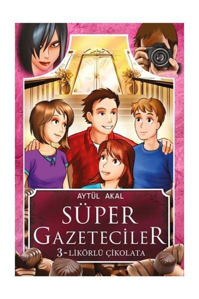 Tudem Yayınları Süper Gazeteciler 3 Likörlü Çikolata Tudem Yayınları