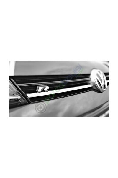 Space Volkswagen R Metal Logo