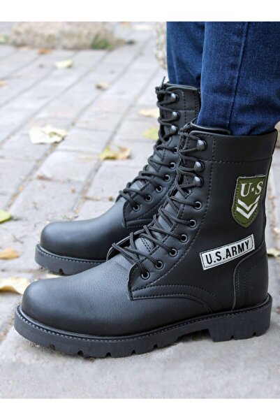 Scor Unisex Siyah Postal Bot 538