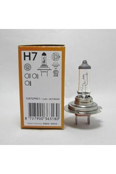 Philips H7 %30 Fazla Işık Far Ampül 12972prc1 Uzun Ömürlü 2 Adet