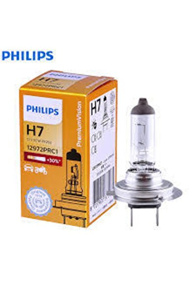 Philips H7 %30 Fazla Işık Far Ampül 12972prc1 Uzun Ömürlü 2 Adet