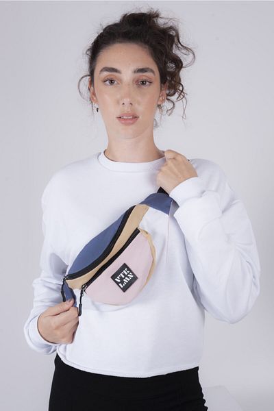 Vatkalimon Unisex Colorful Shoulder and Waist Bag