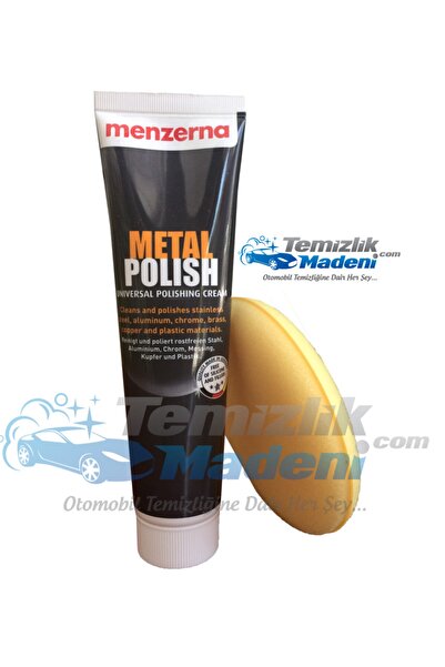 Menzerna Metal Polish Cream Tube Metal Parlatıcı - Aplikatörlü