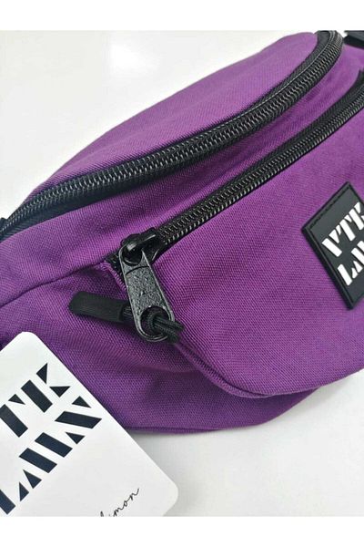 Vatkalimon Unisex Purple Colored Shoulder and Waist Bag