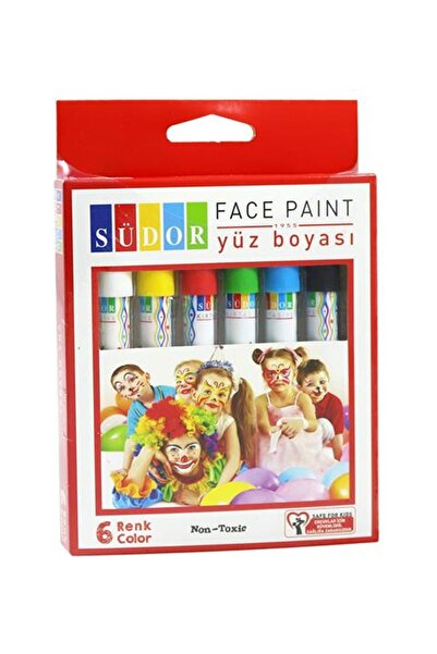 Südor Marka: 6 Renk Yüz Boyası Seti Yb01 Kategori: Boyama Seti