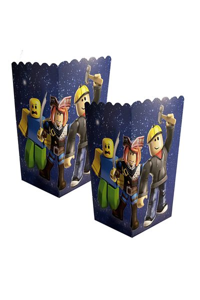 Parti dolabı 8-pack Roblox Popcorn Corn Box