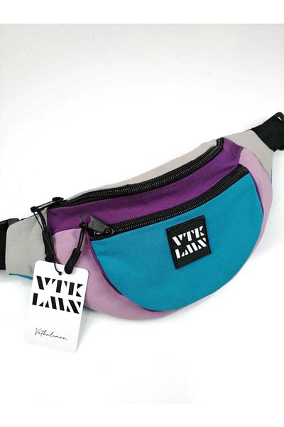 Vatkalimon Unisex Colorful Shoulder and Waist Bag
