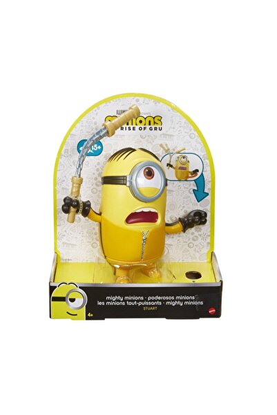 Mattel Games : Mattel Gmf21 Minions, Sesli Film Figürleri, 20 Cm ( 8’’) / +2 Yaş / Asorti Seçilemez Katego