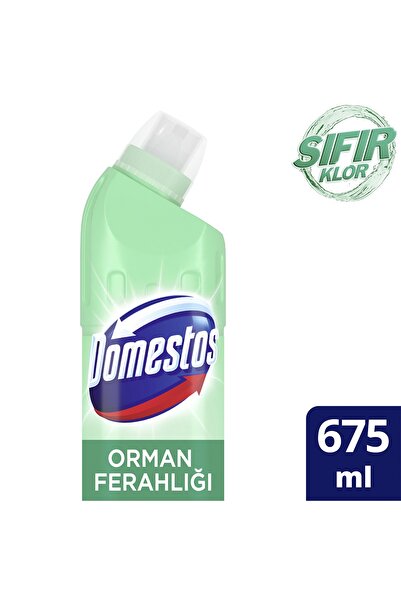 Domestos Yoğun Kıvamlı Çamaşır Suyu Sıfır Klor Orman Ferahlığı Leke Yapmaz 67...