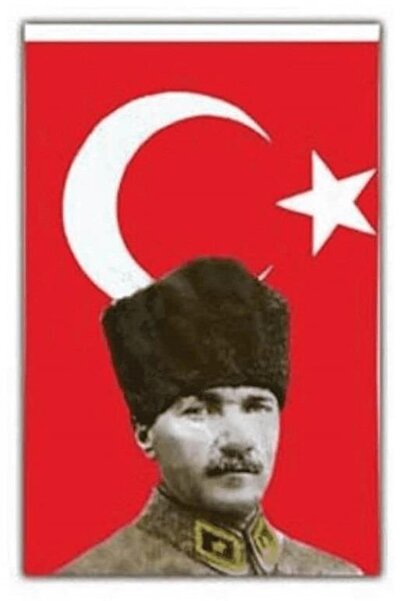 Genel Markalar Atatürklü Bayrak 50x75 cm