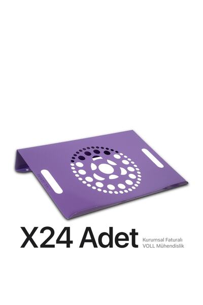 VOLL BLUME 24 Adet Lila Laptop Notebook Soğutucu