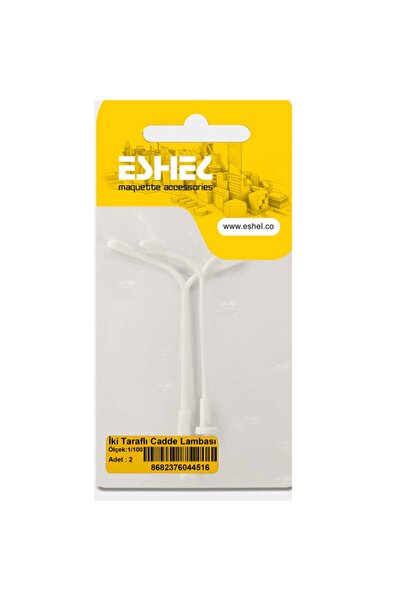 Eshel İki Taraflı Maket Cadde Lambası 2 Li 1/100