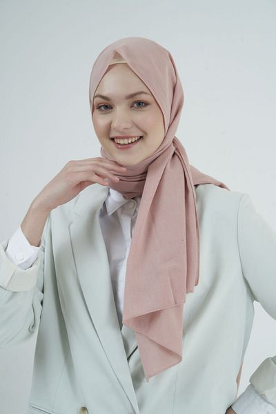 Gülsoy Women's Cotton Cotton Shawl Powder - 11