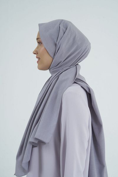 Gülsoy Women's Cotton Cotton Shawl Silver - 14