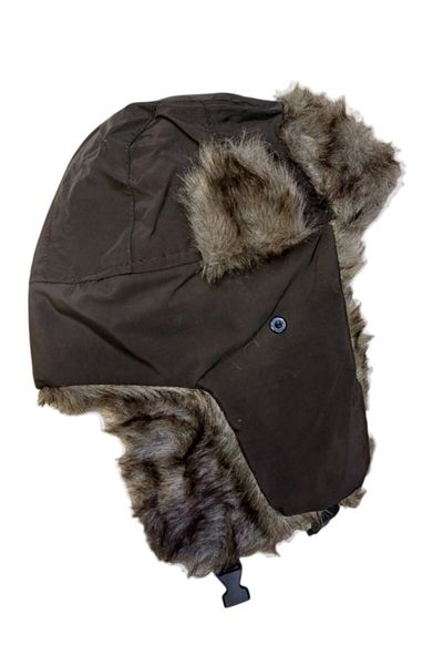 Granz Kostan Aksesuar Furry Pilot Hat