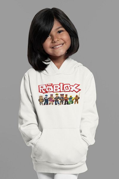 Kio Tasarım Boys' Hooded Roblox Sweatshirt