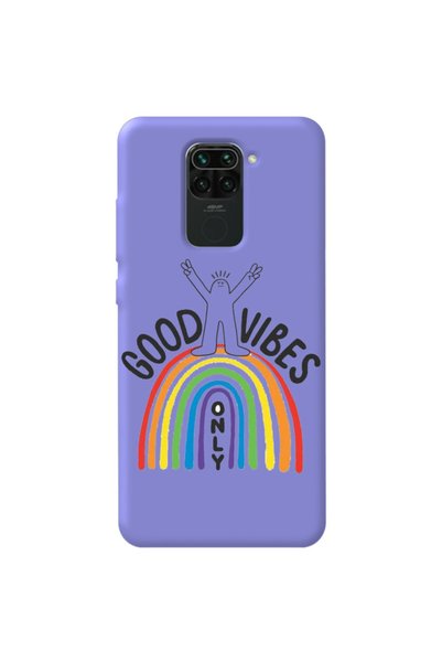 WANNA PROTECT حافظة هاتف من السيليكون لهاتف Xiaomi Redmi Note 9 باللون الأرجو...