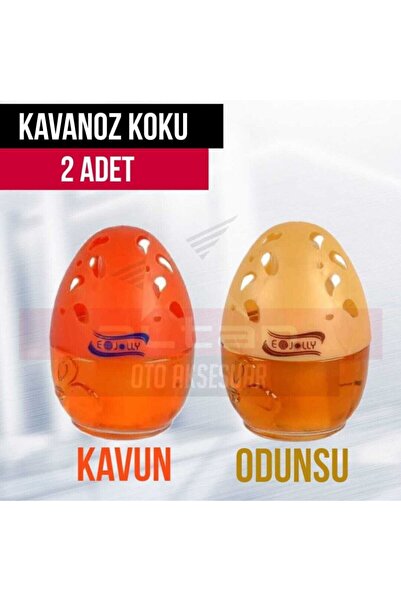 Genel Markalar 100 Ml Kavanoz Koku 2 Adet Kavun-odunsu
