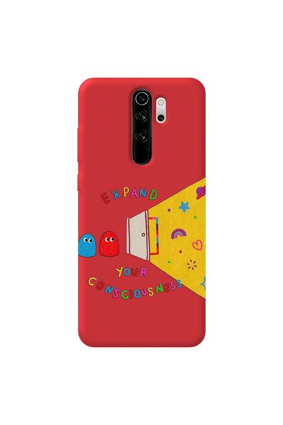 WANNA PROTECT حافظة هاتف من السيليكون لهاتف Xiaomi Redmi Note 8 Pro باللون ال...