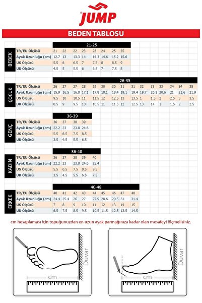 Jump Unisex Anatomik Ultra Hafif Günlük Sneaker Beyaz
