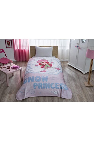 Taç Lisanslı Strawberry Shortcake Snow Battaniye