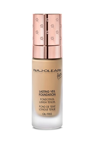 NAJ OLEARI Lasting Veil Foundation Wicker Uzun Süre Kalıcı Likit Fondöten