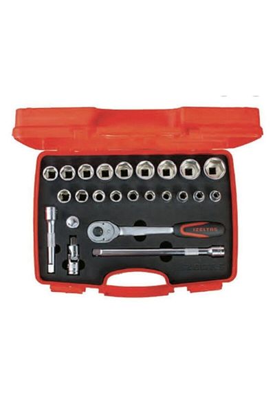 İzeltaş Izeltas Socket Set 1/2"-24 Pieces