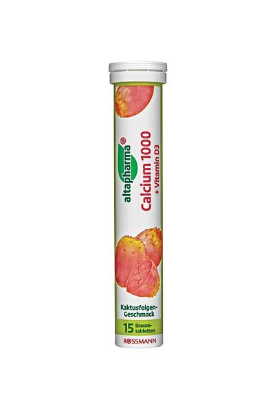 Altapharma Supplement Food Effervescent Containing Calcium+vitamin D3