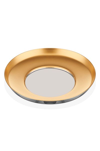 Narin Halley - Tea Plate - Small Size - Matte Gold