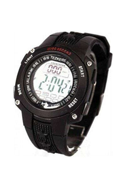 dgn shop Askeri Su Geçirmez Şafak Saati Kronemetre Işıklı