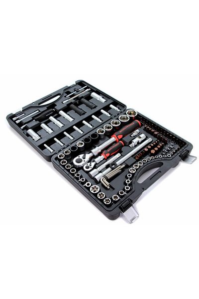 Worldforce S-ultra 114 Piece Professional Socket Set 1/4",1/2"