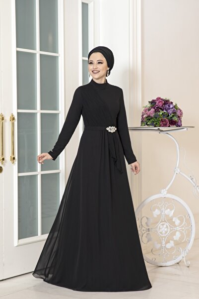 Dress Life Ecmel Abiye Siyah