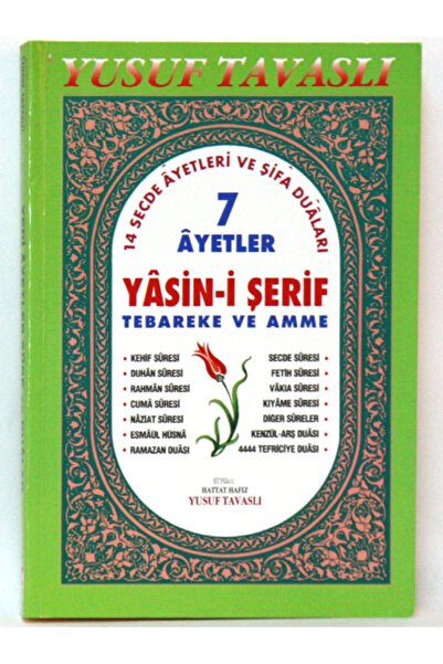 Tavaslı Yayınları 7 Ayetler Yasin-i Şerif Ve Duâlar Türkçeli 2.hm.(dergi Boy)
