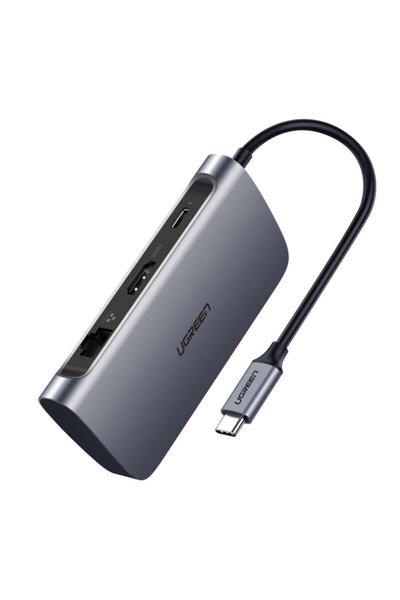 Ugreen Type-C HDMI Ethernet USB PD Dönüştürücü