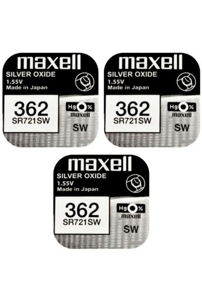 Maxell 362 Sr721sw 1.55v Saat Pili 3 Adet
