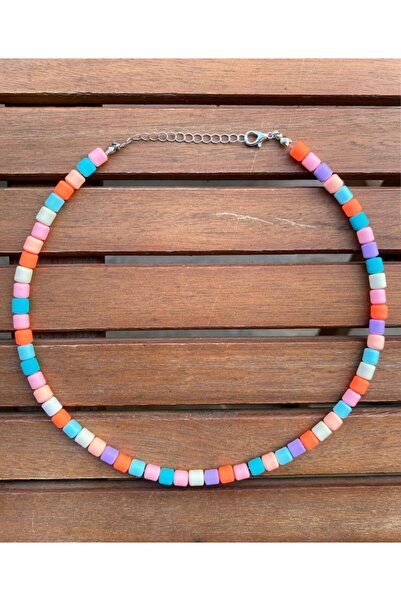 wanwa aksesuar قلادة فيمو ملونة للأطفال