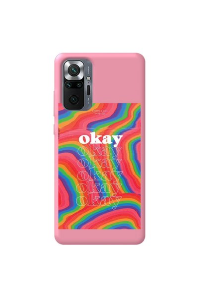 WANNA PROTECT Xiaomi Redmi Note 10 Pro Max Pink Color Arrow Inside Velvet Pat...
